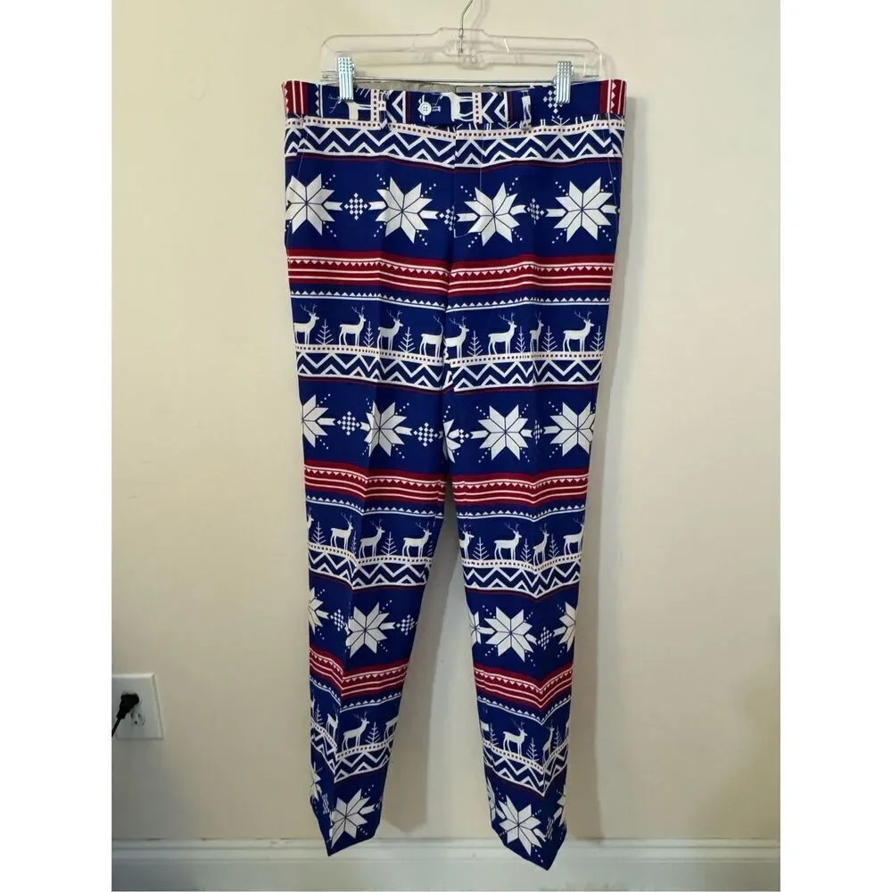 Oppsuits The Rudolph Novelty Holiday Men's Suit 42